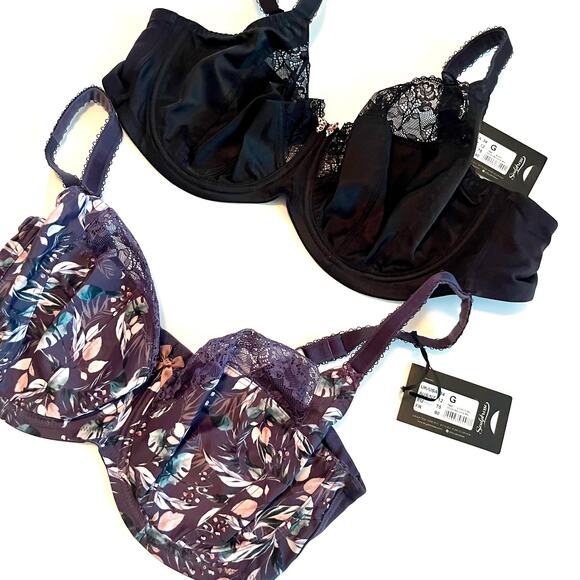 Two NWT Sculptresse by Panache Chi Chi Bras 34G style #7695 - Picture 4 of 10